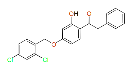 1-(4-(2,4-Dichlorobenzyloxy)-2-hydroxyphenyl)-2-phenylethanone, 97%