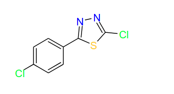 2-Chloro-5-(4-chlorophenyl)-1,3,4-thiadiazole, 97%