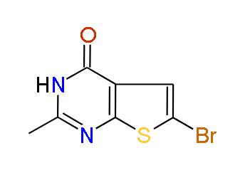 3,4-Dihydro-4-oxo-6-bromo-2-methylthieno[2,3-d]pyrimidine, 97%
