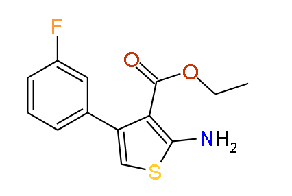 Ethyl 2-amino-4-(3-fluorophenyl)thiophene-3-carboxylate, 97%