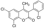3(2’-Chlorophenyl)-6,8-dichloro-4-methylcoumarin
