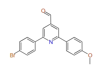 2-(4-Bromophenyl)-6-(4-methoxyphenyl)pyridine-4-carbaldehyde