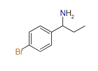1-(4-Bromophenyl)propan-1-amine, 97%