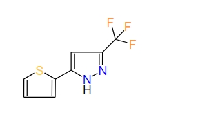 3-(Trifluoromethyl)-5-(4H-thiopyran-2-yl)-1H-pyrazole