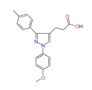 3-(1-(4-Methoxyphenyl)-3-p-tolyl-1H-pyrazol-4-yl)propanoic acid