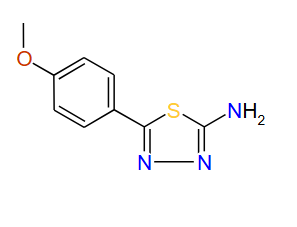 5-(4-Methoxyphenyl)-1,3,4-thiadiazol-2-amine, 97%