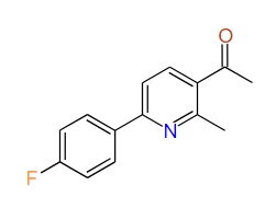 1-(6-(4-Fluorophenyl)-2-methylpyridin-3-yl)ethanone