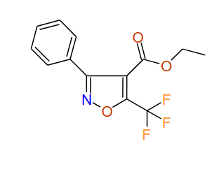 Ethyl 5-(trifluoromethyl)-3-phenylisoxazole-4-carboxylate, 97%