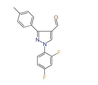 1-(2,4-Difluorophenyl)-3-p-tolyl-1H-pyrazole-4-carbaldehyde
