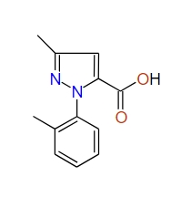 3-Methyl-1-o-tolyl-1H-pyrazole-5-carboxylic acid, 97%