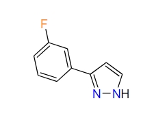 3-(3-Fluorophenyl)-1H-pyrazole, 97%