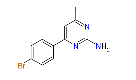 4-(4-Bromophenyl)-6-methylpyrimidin-2-amine, 97%