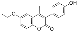 6-Ethoxy-3(4’-hydroxyphenyl)-4-methylcoumarin