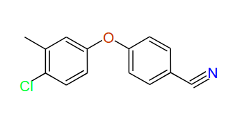 4-(4-Chloro-3-methylphenoxy)benzonitrile, 97%