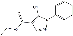 Ethyl 5-amino-1-phenyl-4-pyrazolecarboxylate