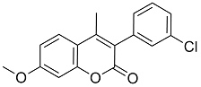 3(3’-Chlorophenyl)-7-methoxy-4-methylcoumarin