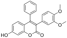 3(3’,4’-Dimethoxyphenyl)-7-hydroxy-4-phenylcoumarin