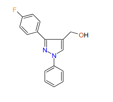 (3-(4-Fluorophenyl)-1-phenyl-1H-pyrazol-4-yl)methanol, 97%