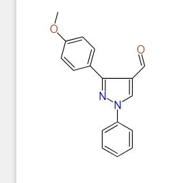 3-(4-Methoxyphenyl)-1-phenyl-1H-pyrazole-4-carbaldehyde, 97%