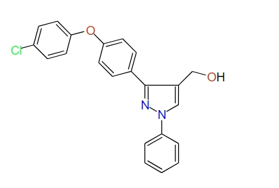 (3-(4-(4-Chlorophenoxy)phenyl)-1-phenyl-1H-pyrazol-4-yl)methanol