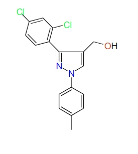 (3-(2,4-Dichlorophenyl)-1-p-tolyl-1H-pyrazol-4-yl)methanol, 97%