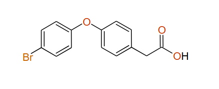2-(4-(4-Bromophenoxy)phenyl)acetic acid, 97%