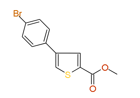 Methyl 4-(4-bromophenyl)thiophene-2-carboxylate, 97%