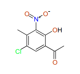 1-(5-Chloro-2-hydroxy-4-methyl-3-nitrophenyl)ethanone, 97%