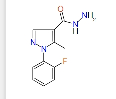 1-(2-Fluorophenyl)-5-methyl-1H-pyrazole-4-carbohydrazide, 97%