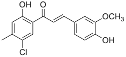 5'-Chloro-4,2'-dihydroxy-3-methoxy-4'-methylchalcone