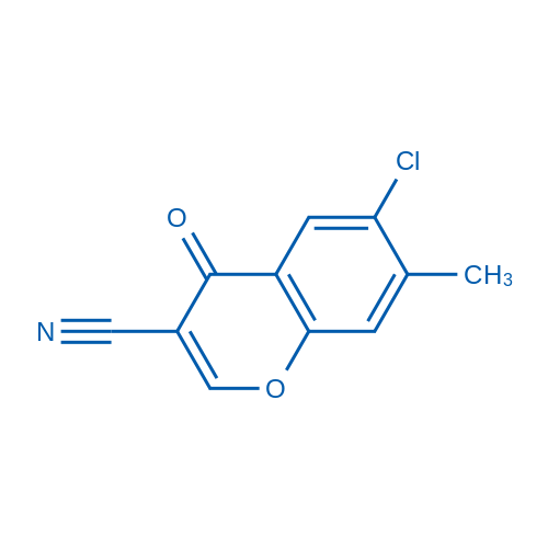 6-Chloro-3-cyano-7-methylchromone