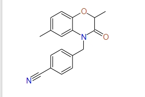 4-((2,3-Dihydro-2,6-dimethyl-3-oxobenzo[b][1,4]oxazin-4-yl)methyl)benzonitrile, 97%