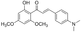 4',6'-Dimethoxy-4-dimethylamino-2'-hydroxychalcone