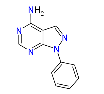 1-Phenyl-1H-pyrazolo[3,4-d]pyrimidin-4-amine, 97%