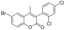 6-Bromo-3(2’,4’-dichlorophenyl)-4-methylcoumarin