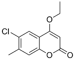 6-Chloro-4-ethoxy-7-methylcoumarin
