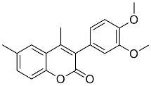 3(3’,4’-Dimethoxyphenyl)-4,6-dimethylcoumarin