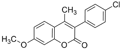 3(4’-Chloropheny)-7-methoxy-4-methylcoumarin