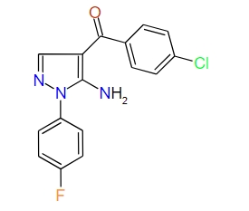 (5-Amino-1-(4-fluorophenyl)-1H-pyrazol-4-yl)(4-chlorophenyl)methanone