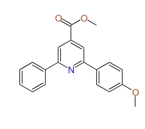 Methyl 2-(4-methoxyphenyl)-6-phenylpyridine-4-carboxylate