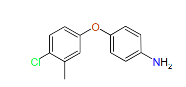 4-(4-Chloro-3-methylphenoxy)benzenamine, 97%
