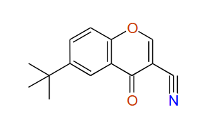 6-Tert-butyl-4-oxo-4H-chromene-3-carbonitrile, 97%