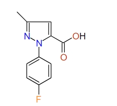 1-(4-Fluorophenyl)-3-methyl-1H-pyrazole-5-carboxylic acid, 97%