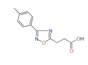 3-(3-p-Tolyl-1,2,4-oxadiazol-5-yl)propanoic acid, 97%
