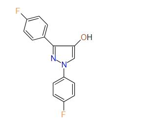 1,3-Bis(4-fluorophenyl)-1H-pyrazol-4-ol, 97%