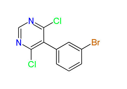 5-(3-Bromophenyl)-4,6-dichloropyrimidine, 97%