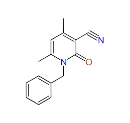 1-Benzyl-1,2-dihydro-4,6-dimethyl-2-oxopyridine-3-carbonitrile