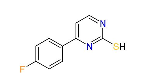 4-(4-Fluorophenyl)pyrimidine-2-thiol, 97%