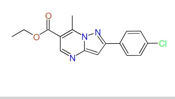 Ethyl 2-(4-chlorophenyl)-7-methylpyrazolo[1,5-a]pyrimidine-6-carboxylate, 95%