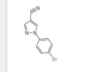 1-(4-Bromophenyl)-1H-pyrazole-4-carbonitrile, 97%